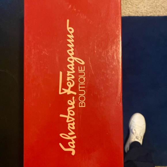 Salvatore Ferragamo Red Loafers Size 4.5 - Picture 3 of 6